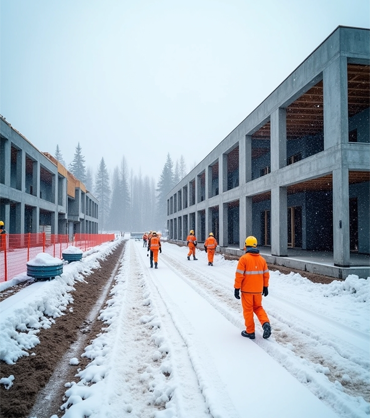 Winter construction safety requires skilled crews, proper PPE, and proactive planning to keep projects moving safely across Western Canada.