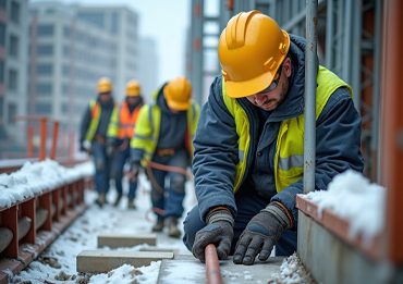 Skilled, safety-certified trades with winter experience play a critical role in managing cold-weather risks and maintaining productivity on winter jobsites.